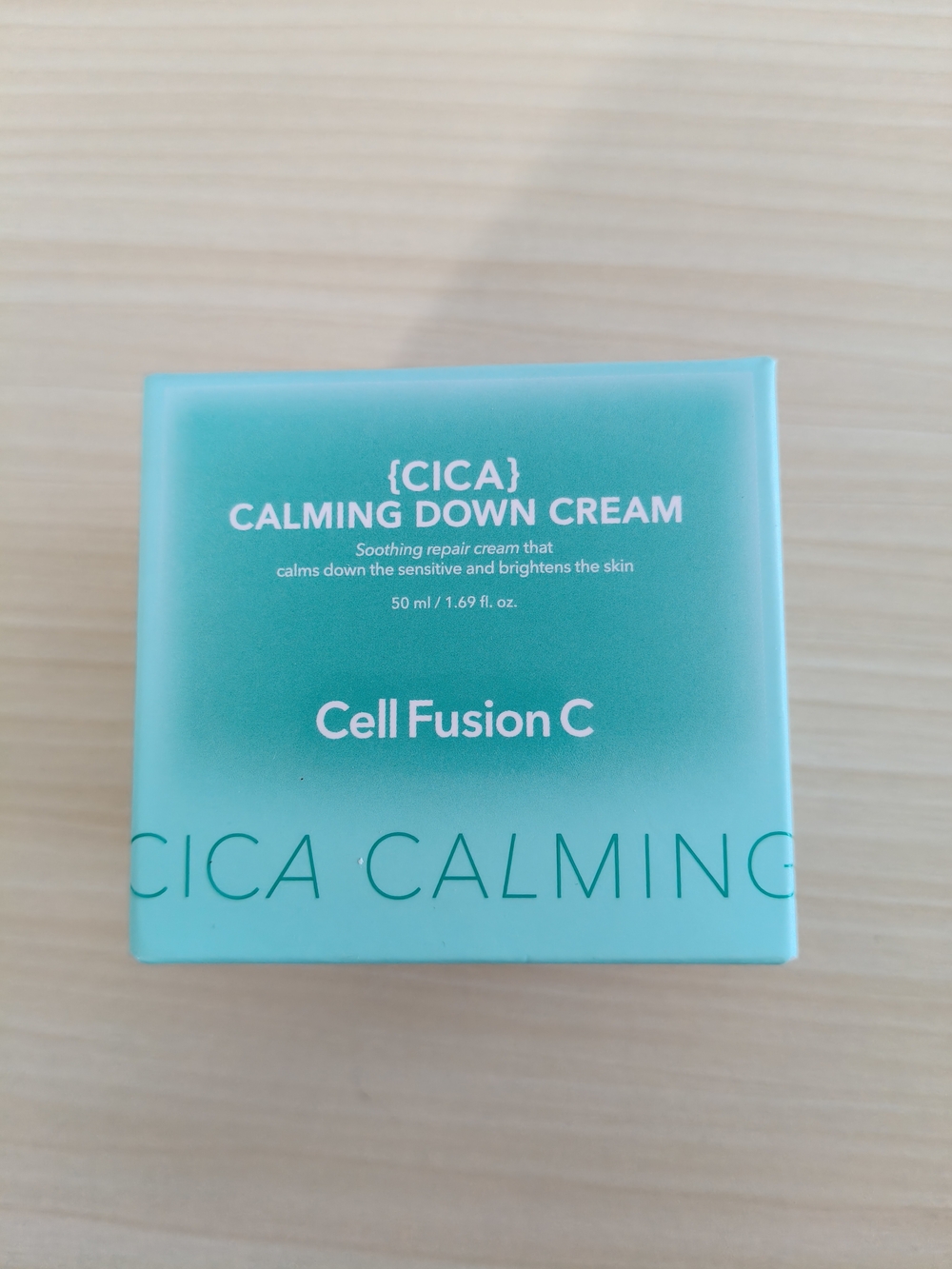 Cell Fusion C {CICA} Calming Down Cream - Aqua